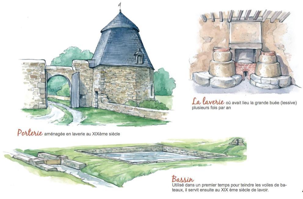 Chateau de Bourgon Montourtier Extérieur photo