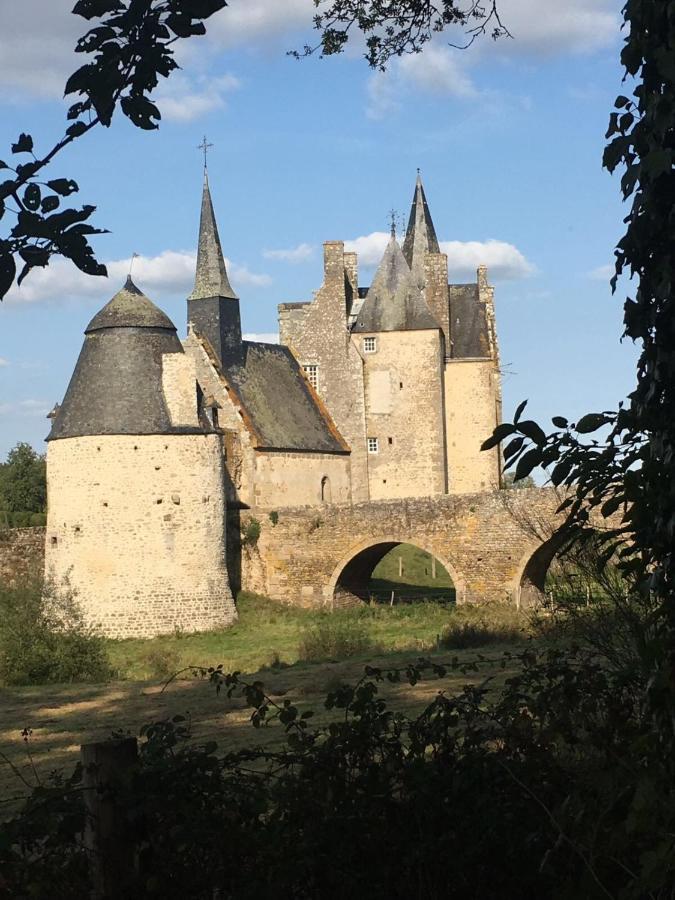 Chateau de Bourgon Montourtier Extérieur photo