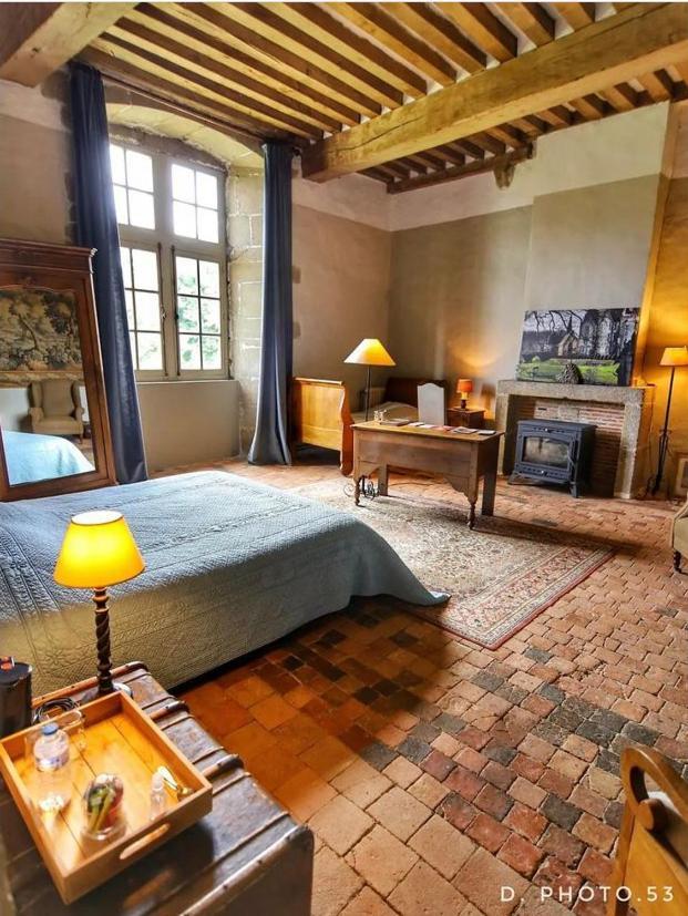 Chateau de Bourgon Montourtier Extérieur photo